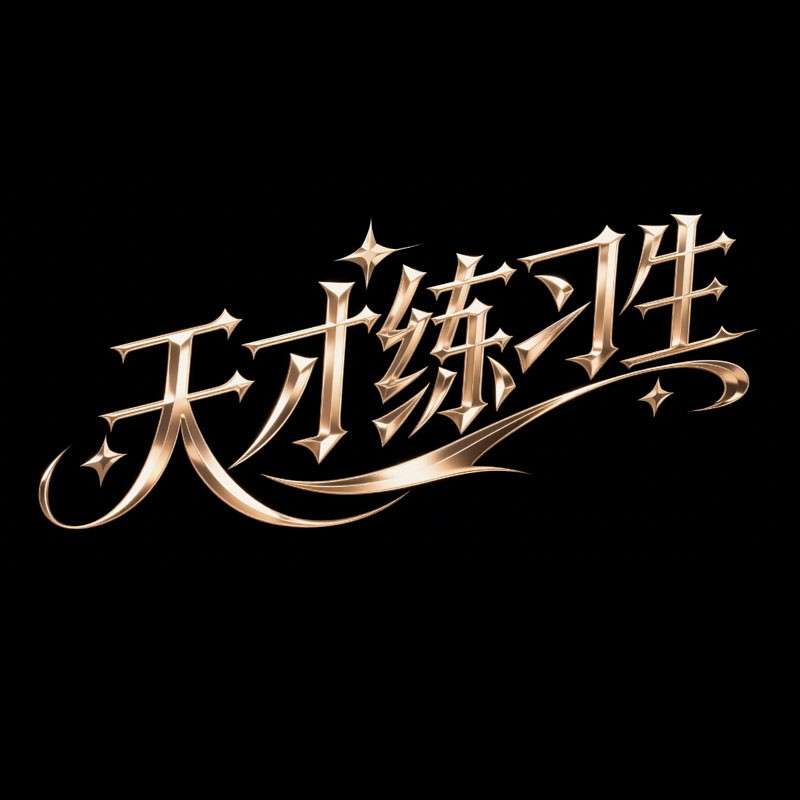 天才练习生AI字体设计