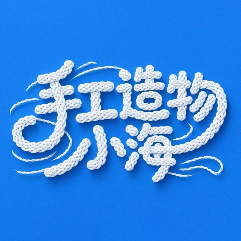 手工造物小海AI字体设计