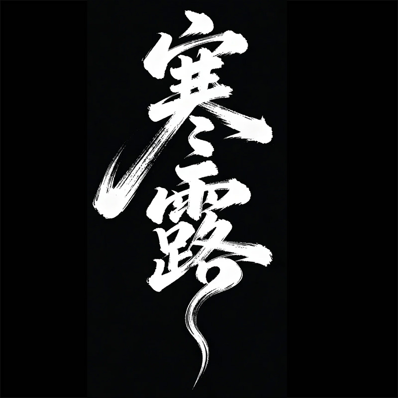 寒露AI字体设计